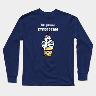 Eyescream - Ice cream Long Sleeve T-Shirt